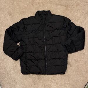 Kids Black Puffer Jacket size XL